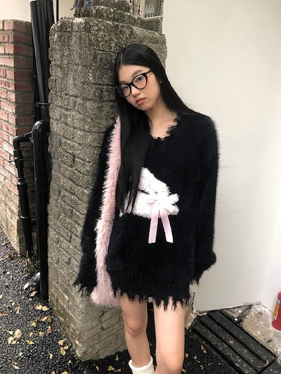 極美品 45R でこぼこ天竺の908チロリアン サイズL インディゴ 春夏