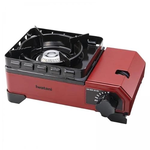 Iwatani イワタニ カセットコンロ タフまるJr. 日本製 ダッチオーブン 使用可 (レッド) ガス 7,322円