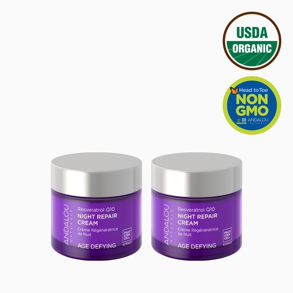 レスベラ トロール Q10 ナイトリペア クリーム 50g 2個