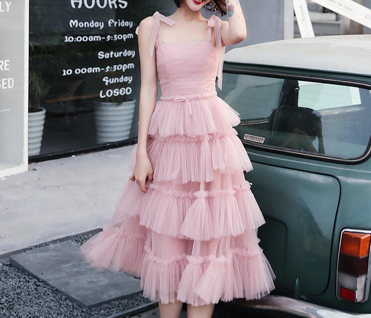 パーティードレス　超美品　袖なし　可愛い　ワンピース　結婚式　花嫁　発表会　演奏会　合唱団　ミモレ丈