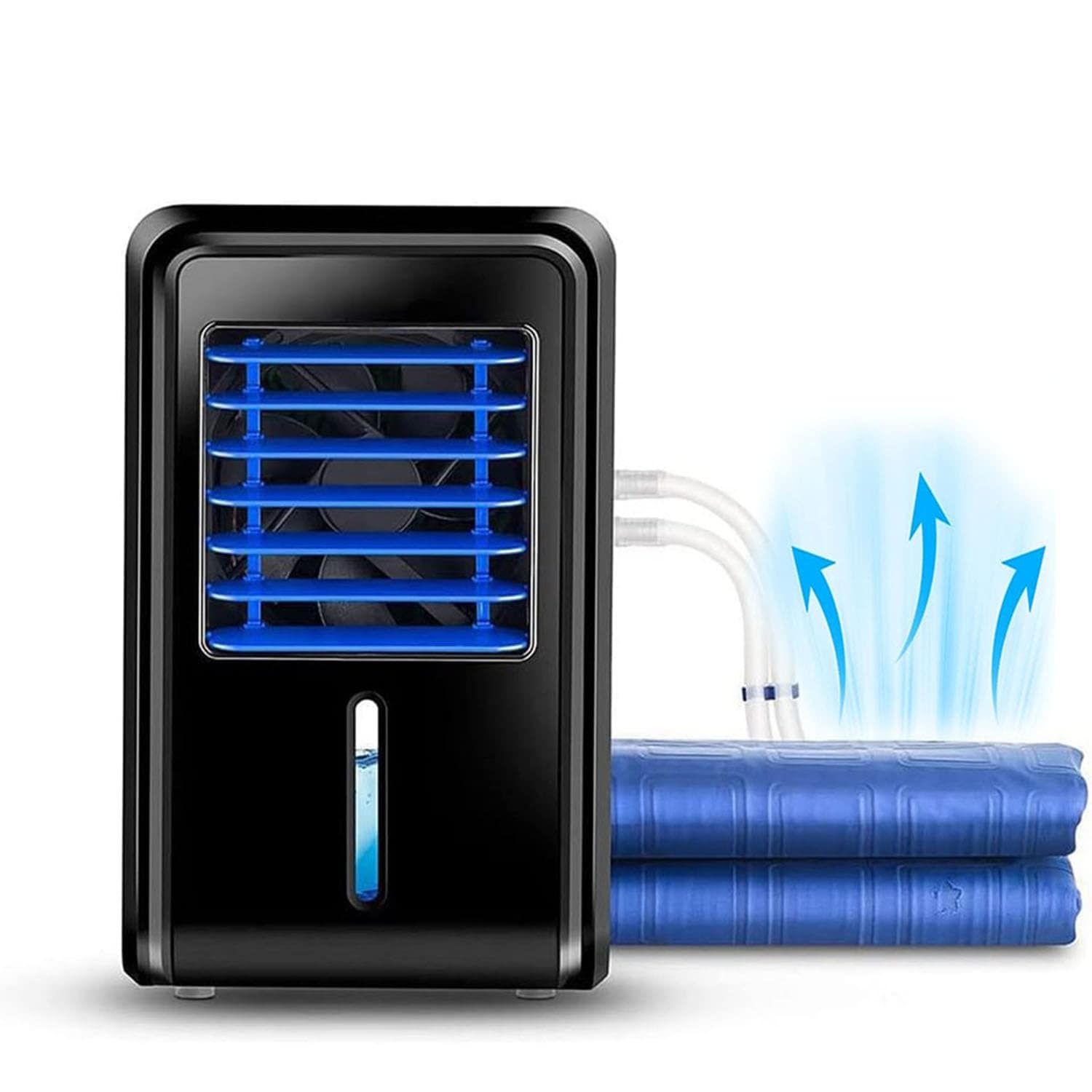 2024新登場冷却技術 水冷マットレス 冷却マットレス 3速風速調節可能 リモコン操作可能 Type-C充電 折りたたみ式 アイスマット 残水量が確認可能 多用途 アウトドア 車 キャンプ クールマッ