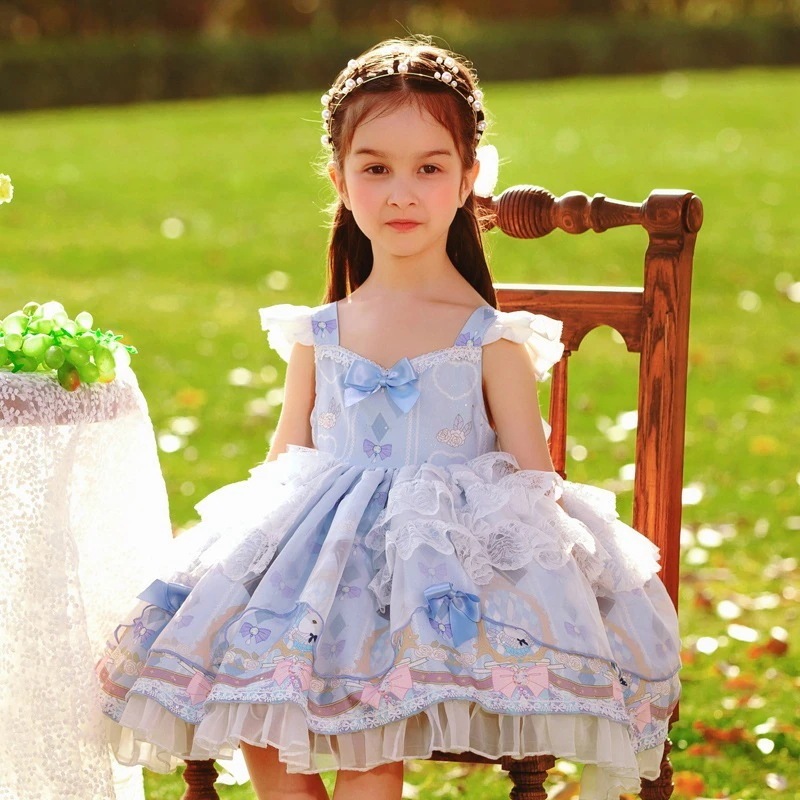 ロリータプリンセスドレスサマーサスペンダードレス小さいスカート期間限定30%