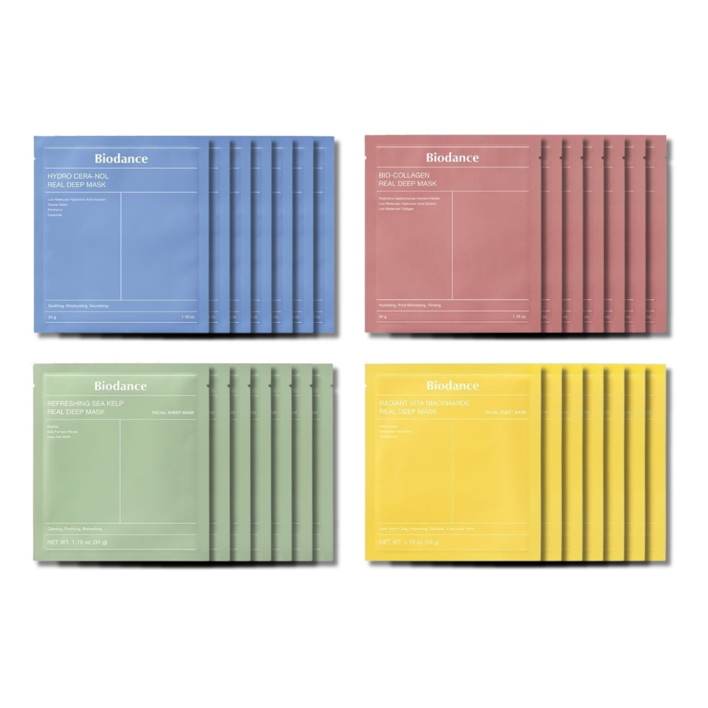 【元祖ゲルパック】リアルディープマスク 7枚 (コラーゲン_セラノール_ビタ_シーケルプ)