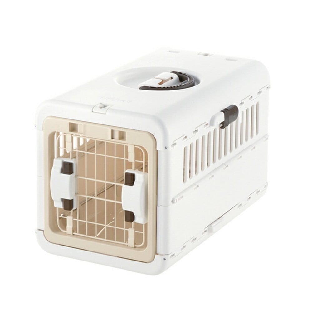 キャンピングキャリー　折りたたみ　Ｓ　アイボリー　ＣＲＣ40―67―15―10―00