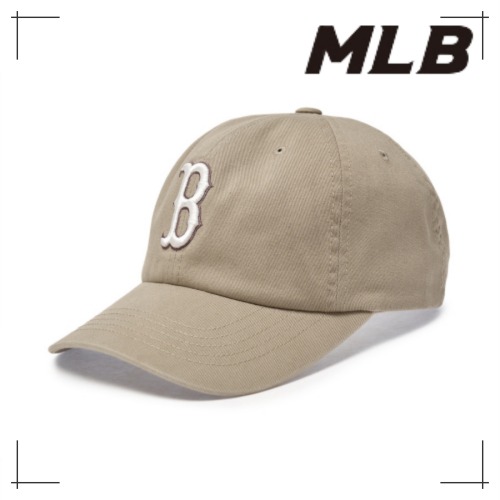 MLB公式正規品 キャップ H Fit Unstruck Ball Cap BOS (Mg. Beige)