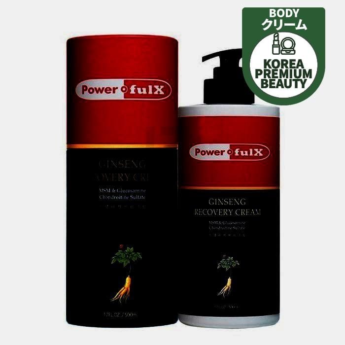 パワフルエックスジンセンリカバリークリーム パワフルエックスジンセンリカバリークリーム500ml