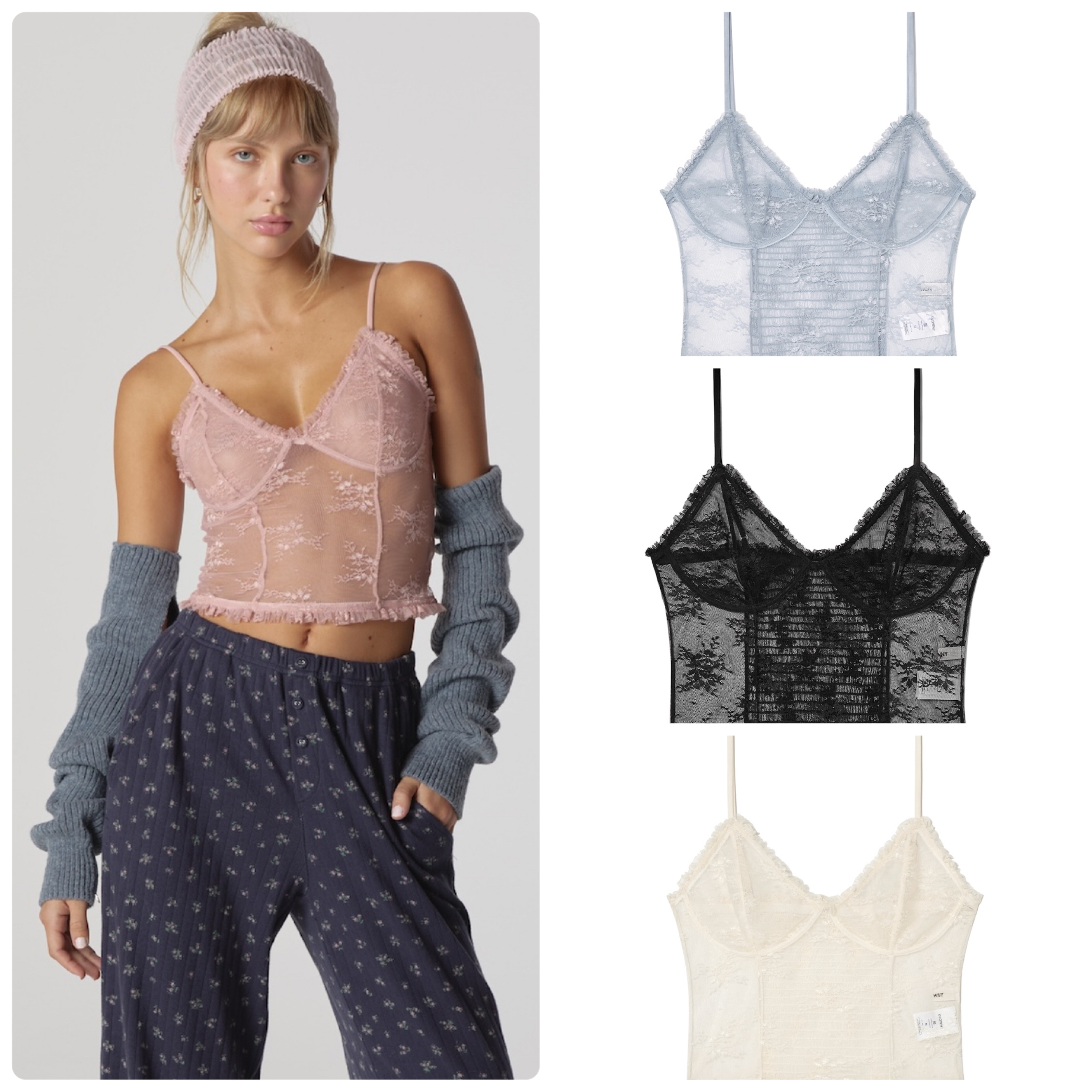 POLLY LACE BUSTIER