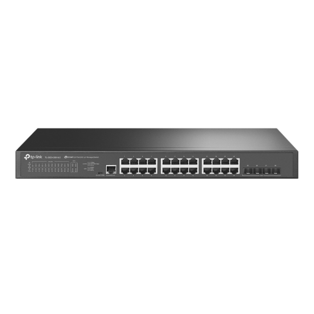 [SG3428X-M2(UN)] JetStream 24ポート 2.5ギガビット L2+ マネージドスイッチ(10GE SFP+スロットx 4搭載)