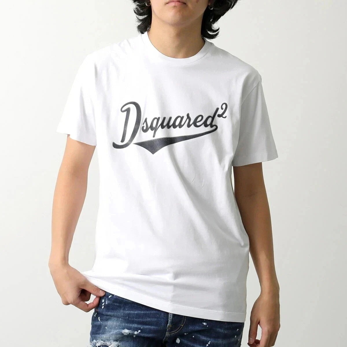 DSQUARED2 ディースクエアード Tシャツ COOL FIT TEE クール フィット S74GD1394 D20020 メンズ 半袖 カットソー ロゴT