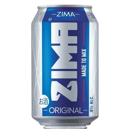 【送料無料】ZIMA ジーマ 缶 330ml1ケース/24本【本州(一部地域を除く)は送料無料】