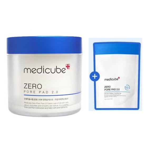 【正規品】(70枚+70枚)ゼロ毛穴パッド2.0（角栓毛穴）／スーパーシカパッド（シカ鎮静）／ディープビタＣパッド（ビタミンシミ）/ふき取りパッド