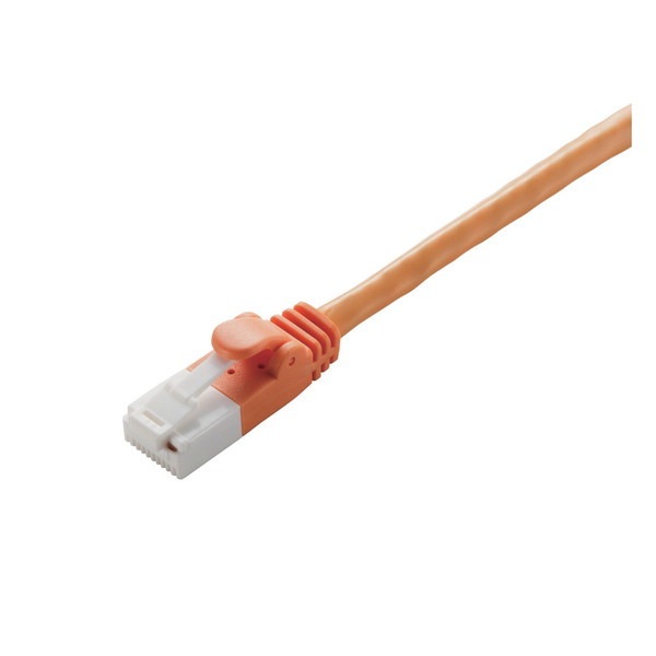 LD-GPT/DR30/RS LANケーブル CAT6対応 EU RoHS指令準拠 爪折れ防止 簡易パッケージ仕様 30m オレンジ メーカー直送