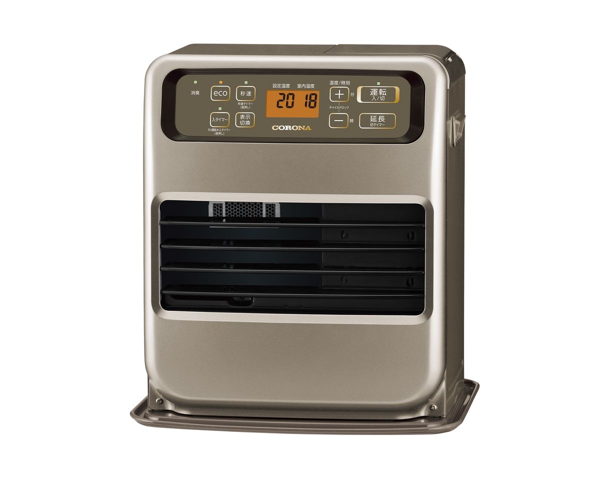 コロナCORONA FH-VG3325Y-TB 石油ファンヒーター（木造9畳/コンクリート12畳まで） FHVG3325YTB