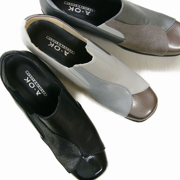 新着商品 3種類異素材コンビ 靴 レディースファッション レディースシューズ 新鮮 日本製 ウエッジシューズ その他 ローファー フラット 色 シルバー Www Solidarios Org Br