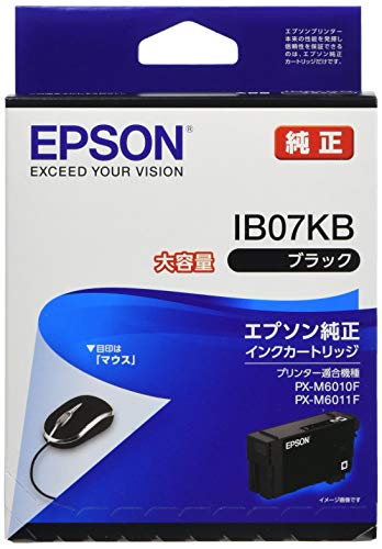 エプソン 純正 インクカートリッジ IB07KB ブラック 大容量インク 7,673円