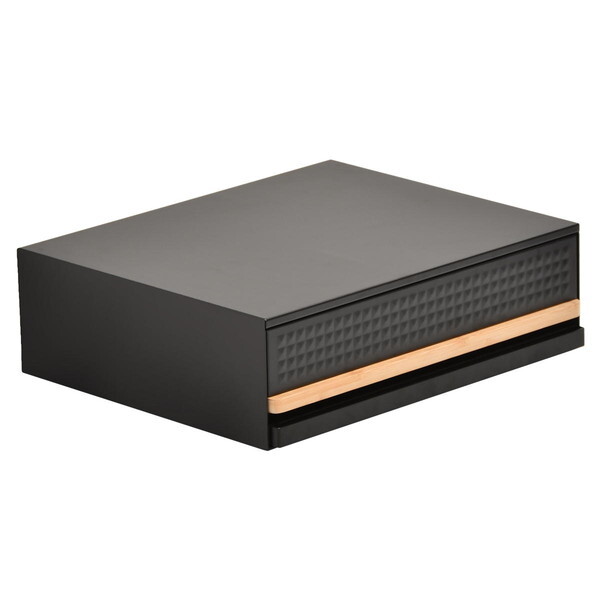 B.Bファニシング TRKS0243KIBLK ブラック TREE 家電下引き出し収納スライドテーブル メーカー直送