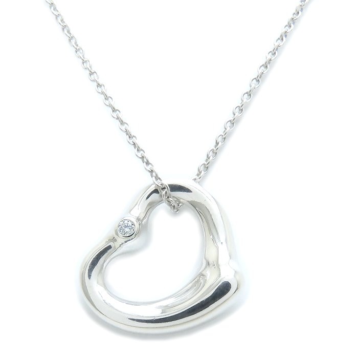 オープンハート ネックレス 16mm エルサペレッティ 60020286 シルバー925/294189【中古】 21,660円