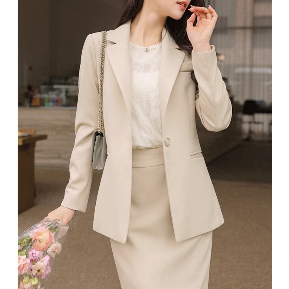 クリック&ファニーブレンドスリムジャケット [SMLサイズ]