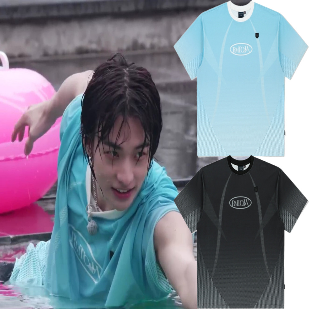 Stray Kids ヒョンジン 着用/SHINING LOGO SOCCER JERSEY/半袖Tシャツ/ユニセックス