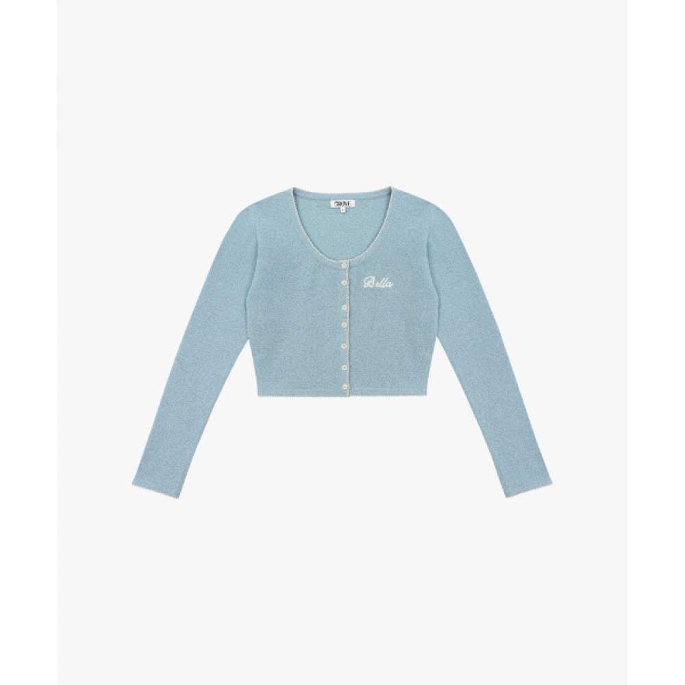 グローブ 23SS ベラカーディガン_ブルー