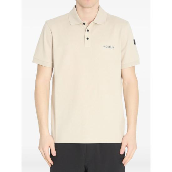 MONCLER Men Polo Shirts 89A16 8A000 09 216 NEUTRALS