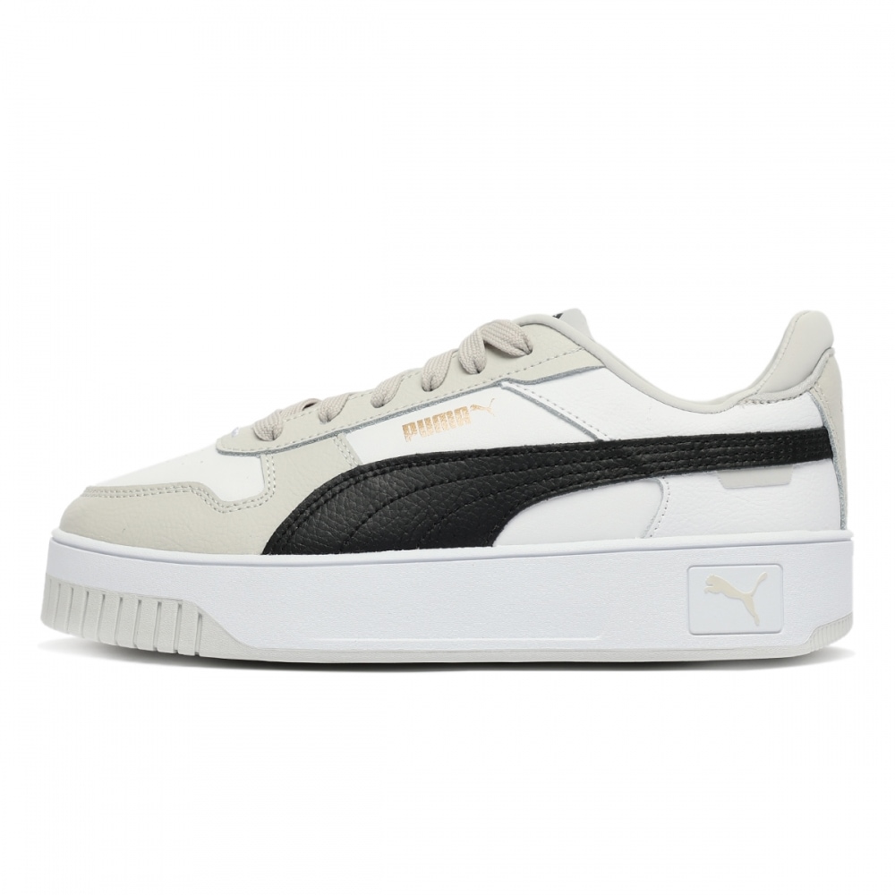PUMAカリーナストリート 38939012-PUMA White-PUMA Black-Glacial Gray