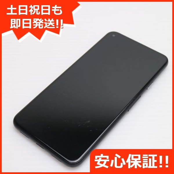 良品au Google Pixel 5 ジャストブラック 200