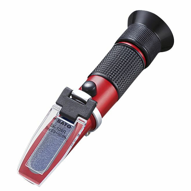 SK-102R 手持屈折計 糖度計（Brix0～18%）