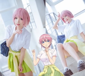 Qoo10] 五等分の花嫁 中野一花 コスプレ衣装 コ