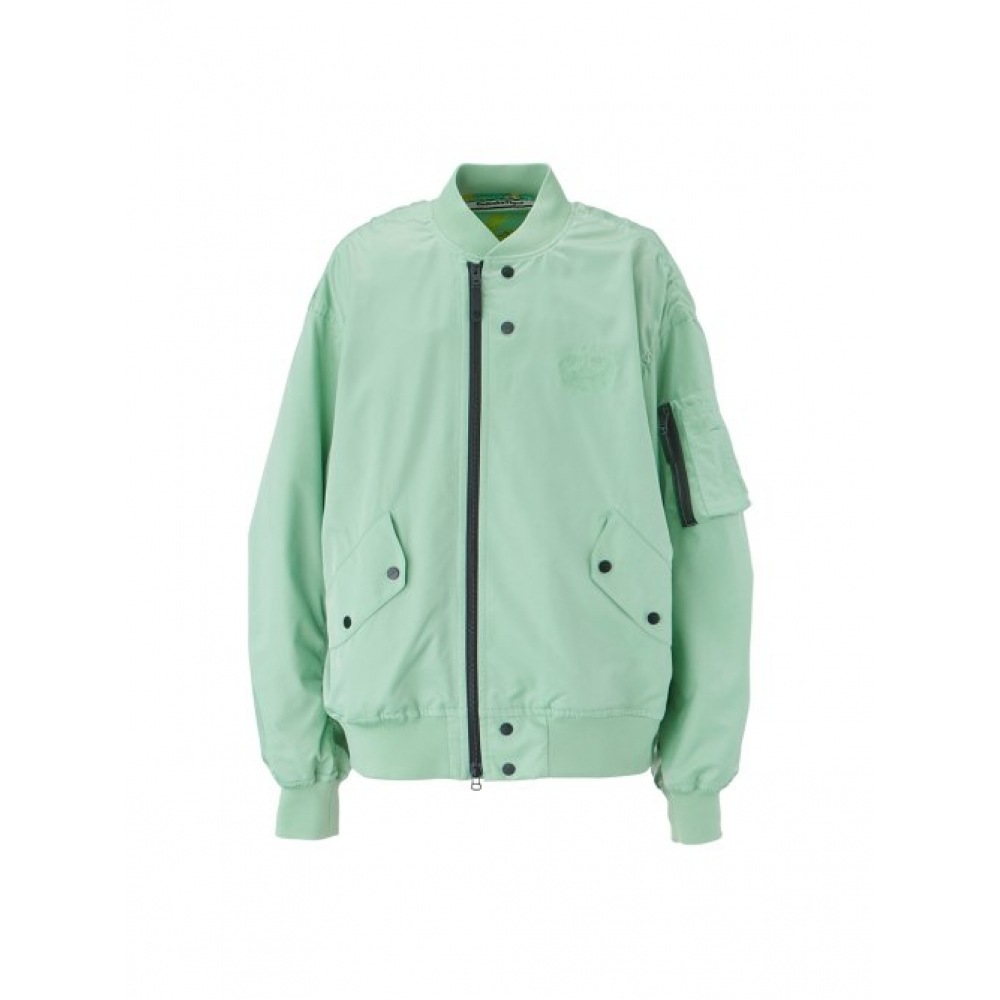 オニツカタイガーリリー柄ボンバージャケット 2183B316_301