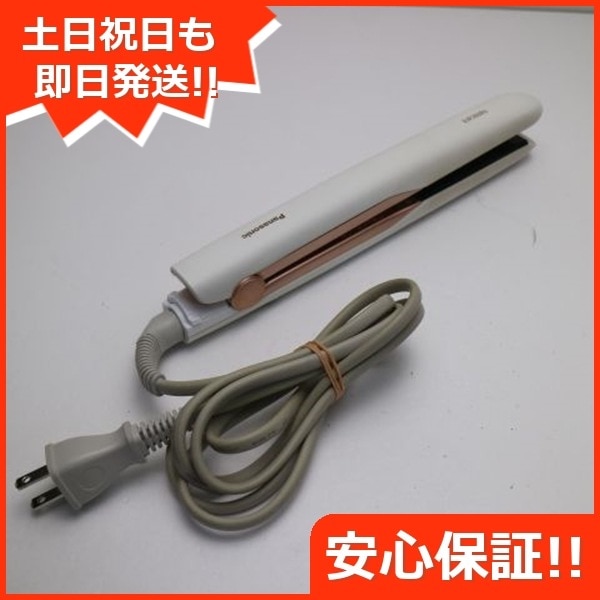 良品EH-HS0E ナノケア ホワイト 白 ヘアアイロン Panasonic 167