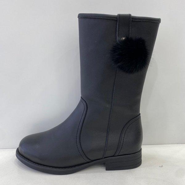 女性セミカジュアルハーフブーツ YADWBG626BK HSPD4A GN