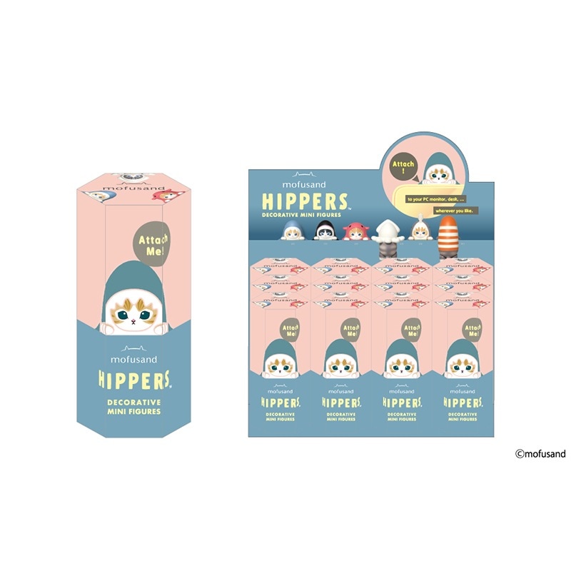 【セット】モフサンド mofusand ヒッパーズ HIPPERS HIP67001 12点セット