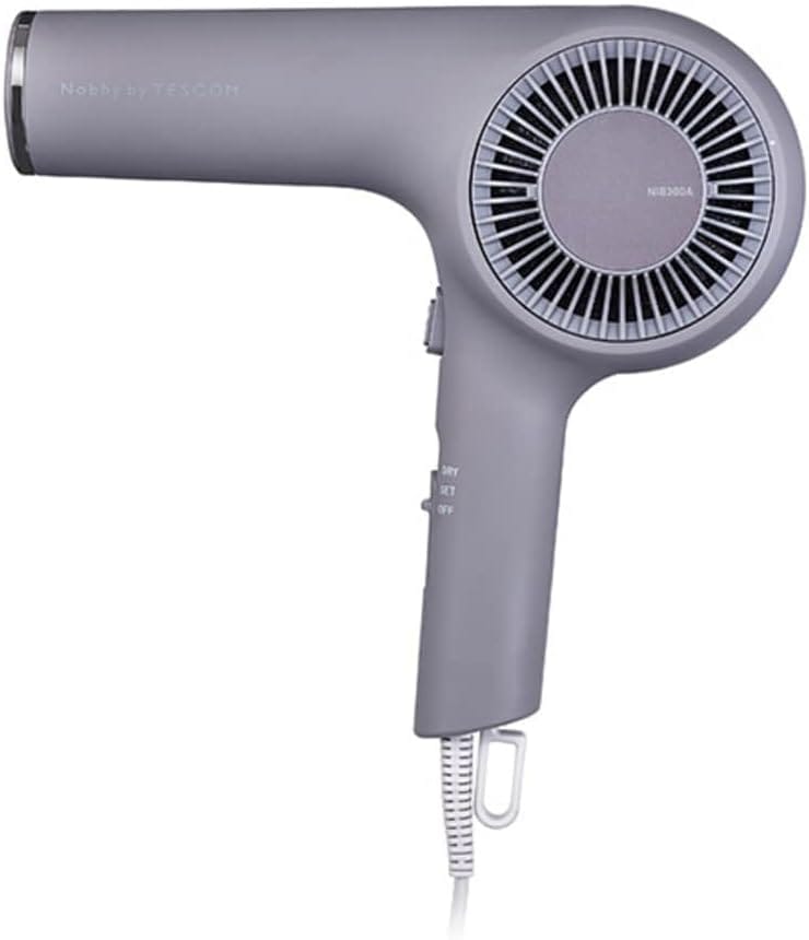 TESCOM ヘアドライヤー プロフェッショナルプロテクトイオン Nobby by TESCOM スモーキーグレー NIB300A-H