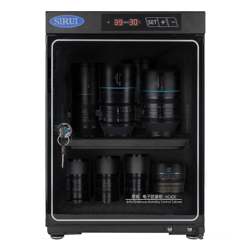 SIRUI　防湿庫(40) HCシリーズ電子防湿庫 ブラック　HC40X-JP