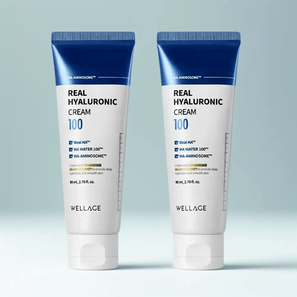 【1+1】 リアルヒアルロンニック100クリーム 80ml