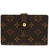 美品 ルイヴィトン ポルトフォイユ・コアラ 二つ折り財布 ダミエ ブラウン ダミエ・アズール 財布 ポルト・フォイユ コアラ【ルイ