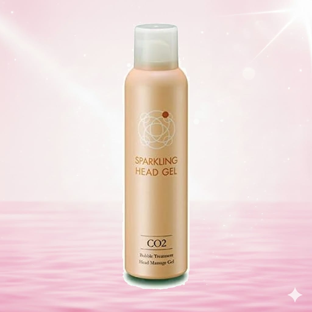 ラシンシア スパークリングヘッドジェル 120ｇ　/炭酸ヘッドマッサージスプレー/ スカルプケア・頭皮ケア