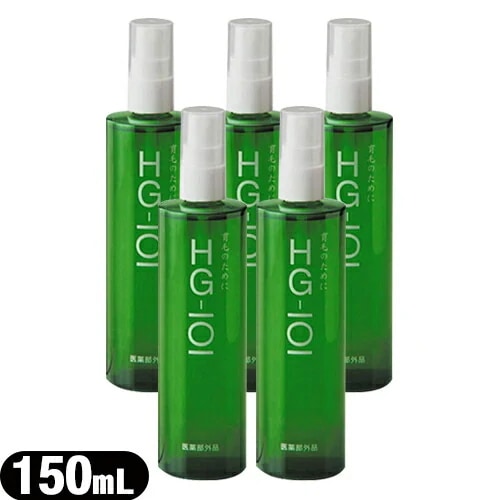 【医薬部外品】フローラ(Flora) 植物性の薬用育毛剤 HG-101 (150mL) × 5本セット 【宅配便】