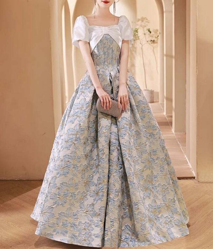 イブニングドレスディナー パーティー 礼服韓国ファッション レディース ワンピース ロングスカート 綺麗高級感 可愛い結婚式 卒業式 演奏会発表会 成人式LF40