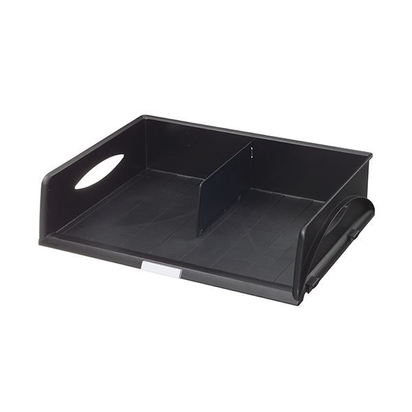 （まとめ） ライツ ソートトレー A3ヨコ ブラック5232-00-95 1個 [x5セット]