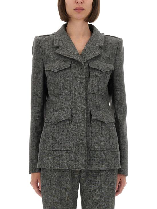 ALEXANDER MCQUEEN Women Jackets 826947 QJAFD1121 GREY