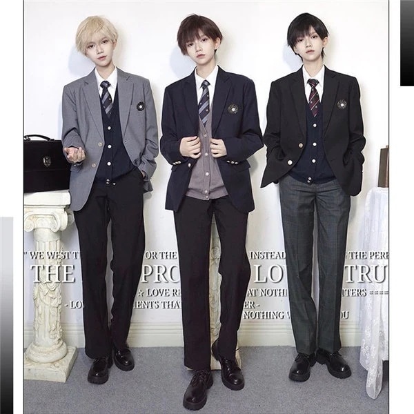 男の子スーツ　入学式スーツ 卒業式 jk 学生服 無地 コート 上下セット男子高生制服 フォーマル スーツジャケット 発表会 制服 長袖 コスプレ衣装 大きいサイズありdg033zb