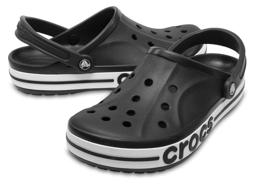 CROCS 205089-066-M6 バヤバンド クロッグ（ブラック/ホワイト・サイズ：M6/W8(24.0cm)） 205089066M6