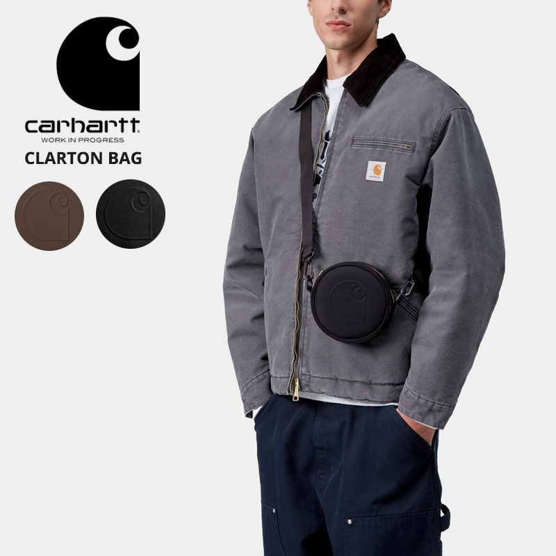 カーハート ダブリューアイピー ミニショルダー Carhartt WIP クラートン バッグ CLARTON BAG I015807 バッグ 丸型バッグ