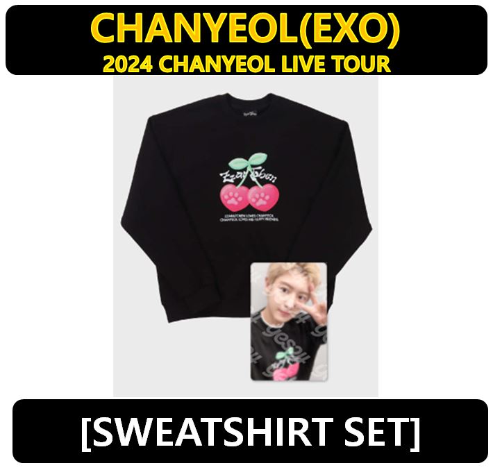 【(EXO) CHANYEOL】 - [SWEATSHIRT SET] 2024 CHANYEOL LIVE TOUR