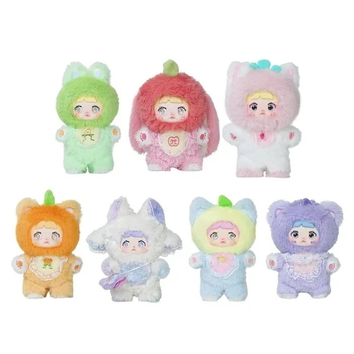【公式正規品！3日出荷】ぷにぷで可愛い！TOP TOY Nommi 果然有趣 シリース 関節可動&瞳交換可能な癒しぬいぐるみ 盲盒 グッス プレゼント 即発送258