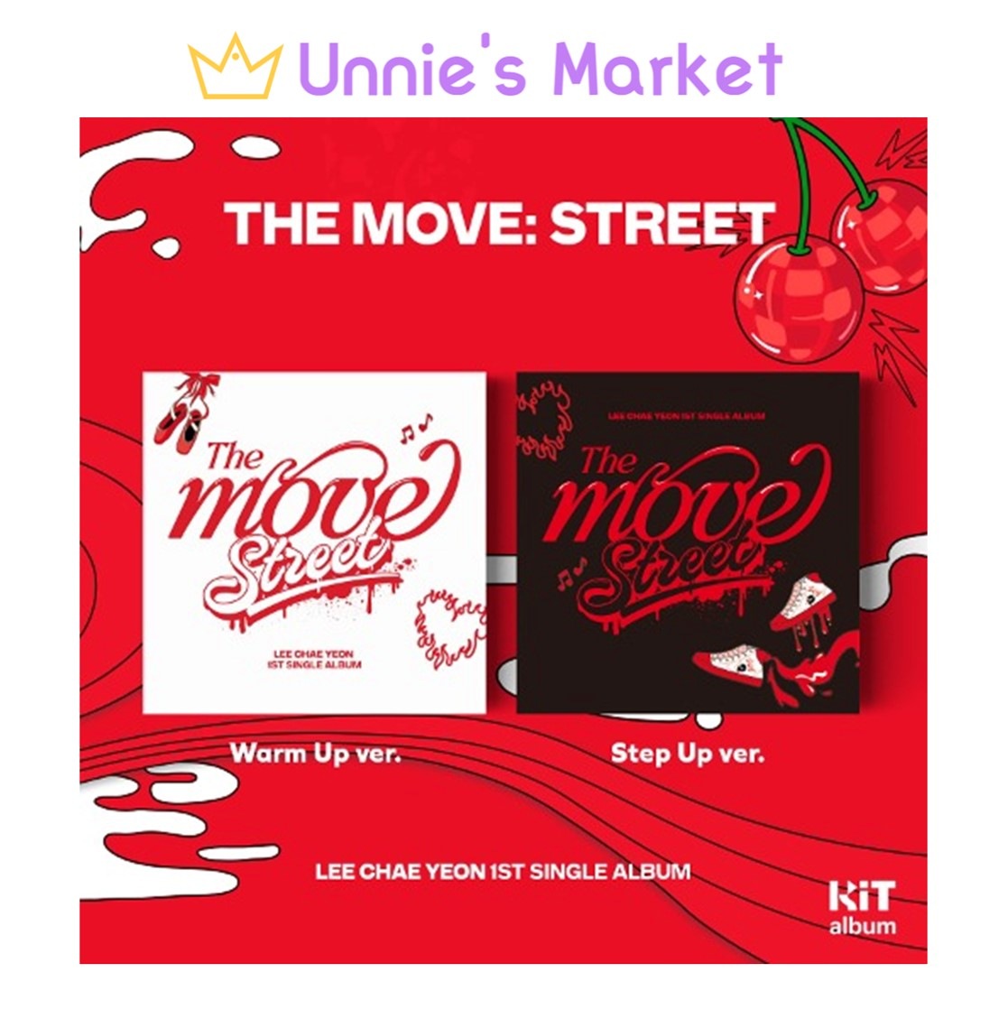 [SET] LEE CHAE YEON - THE MOVE: Street Kit Ver.(Warm Up ver./Step Up ver.)