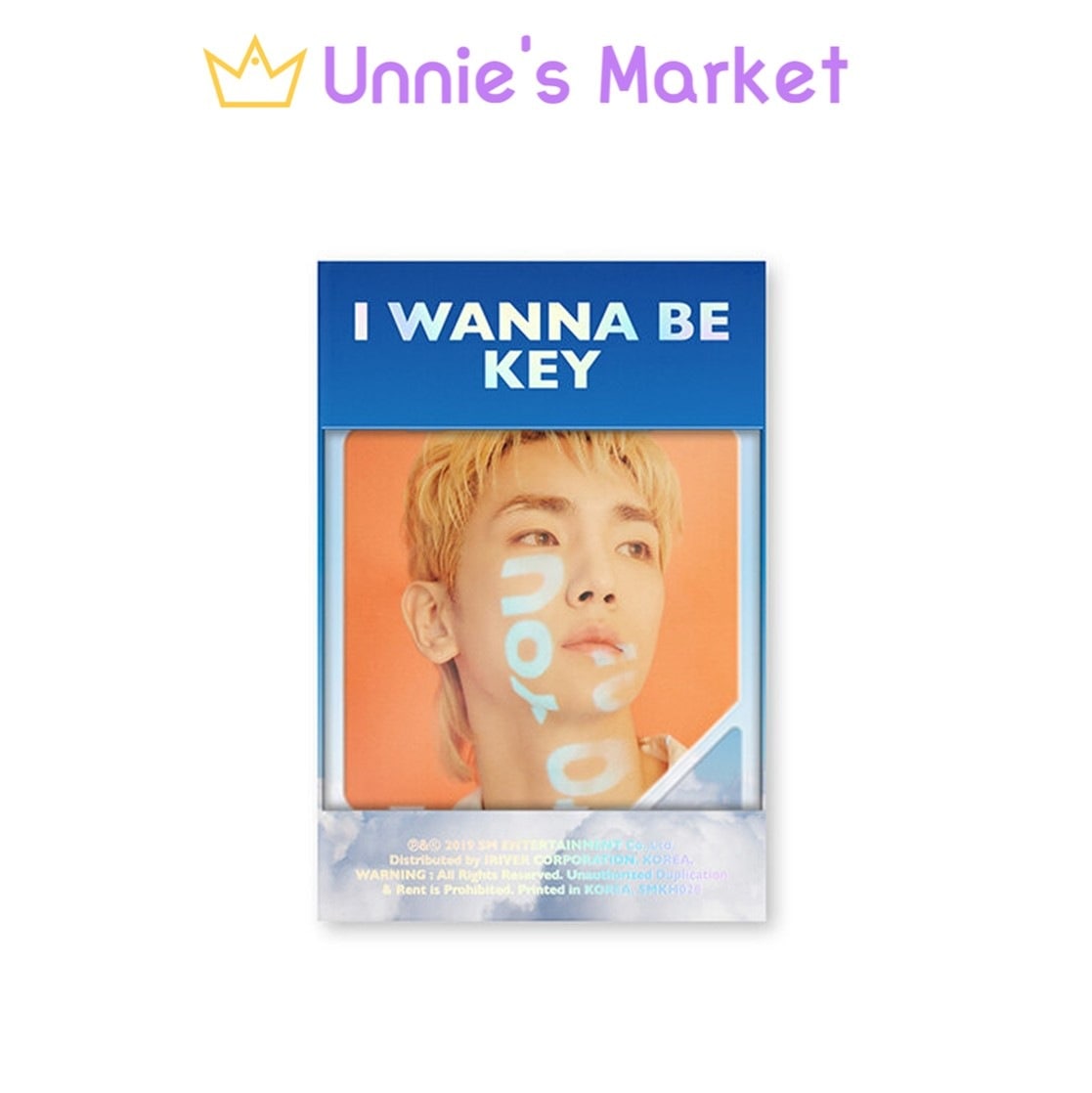SHINEE KEY [I WANNA BE KEY] Kit Album + Free Photocard 1EA(fan-made)