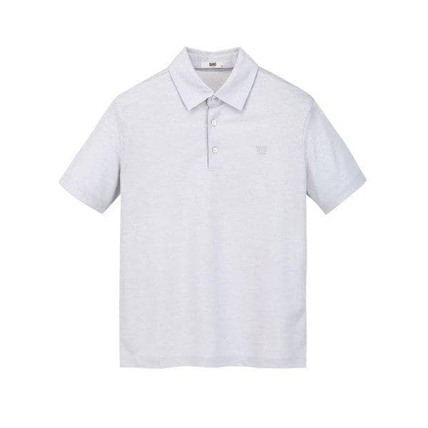 ライトグレーメランジツートンTシャツ（DMTS6B011G1）